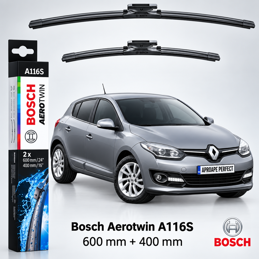 Ștergătoare Renault Megane III Hatchback BZ 2008–2017 | Bosch A116S