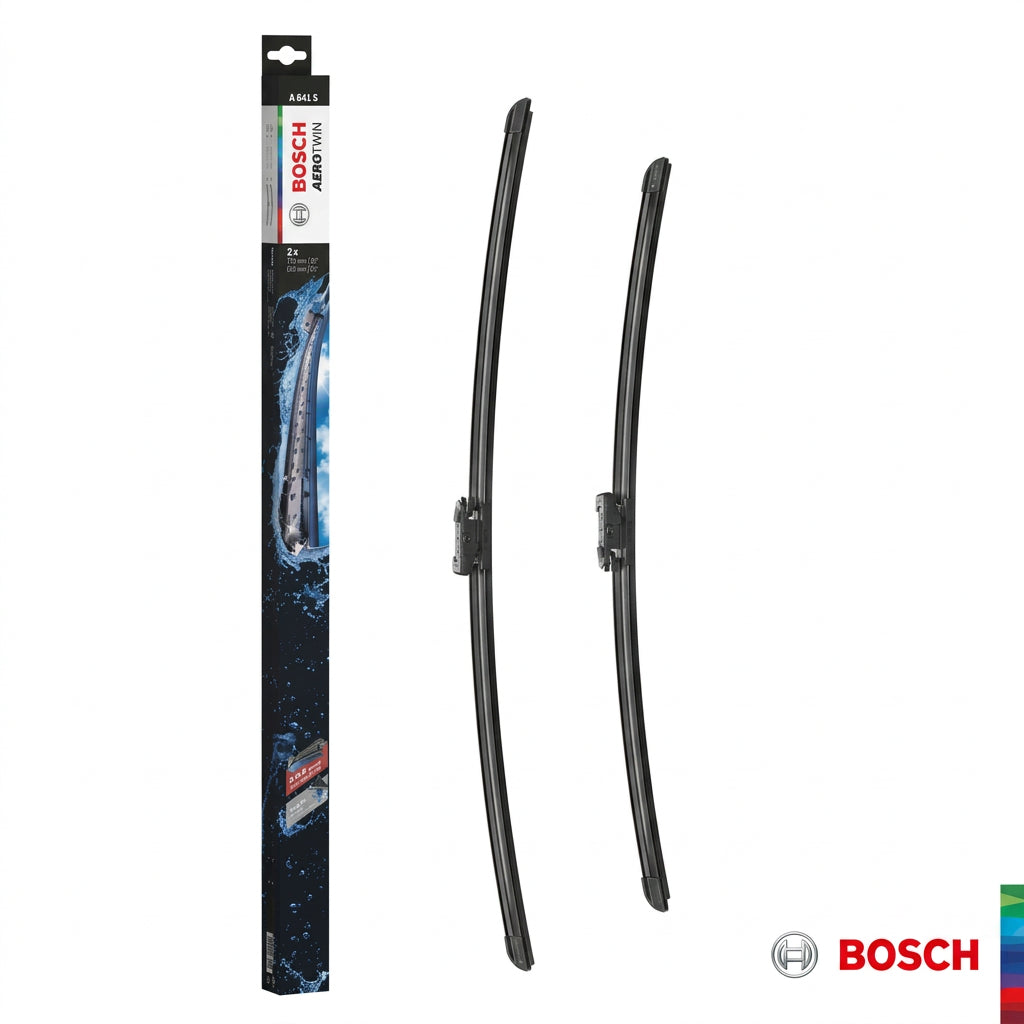 Ambalaj Bosch Aerotwin A641S și două ștergătoare de 725 și 625 mm