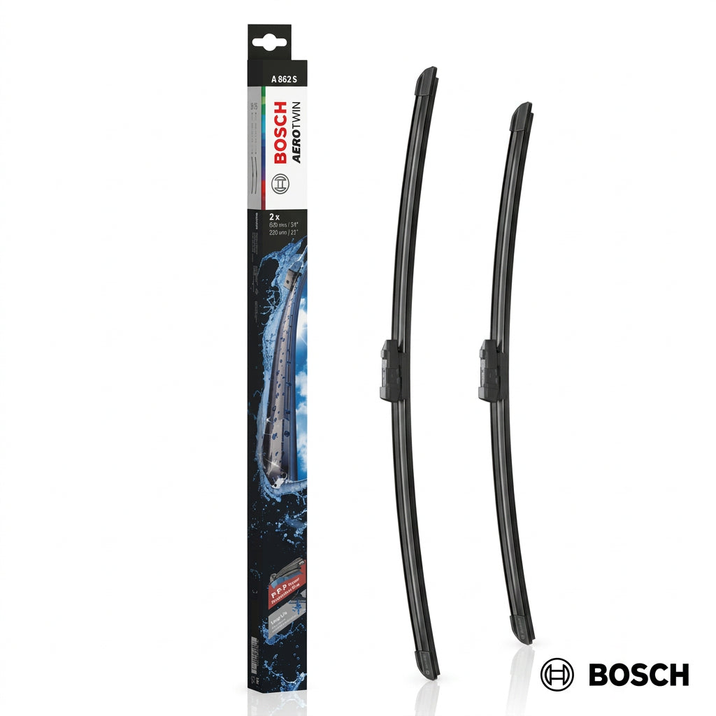 Set Bosch Aerotwin A862S cu două lamele de 600 și 530 mm și ambalaj