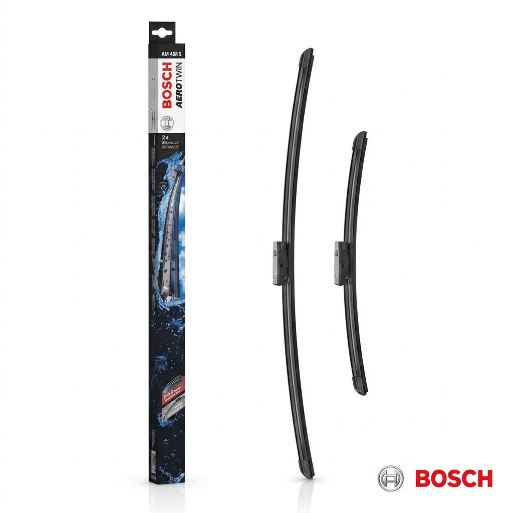 Ambalaj Bosch Aerotwin AM468S și două lamele de 650 și 400 mm