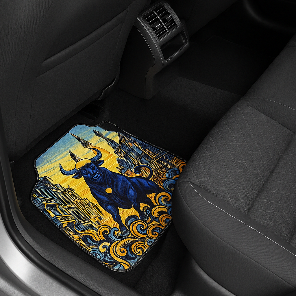 Covorașe Auto DECOMAT Bull Print – Set Universal PVC