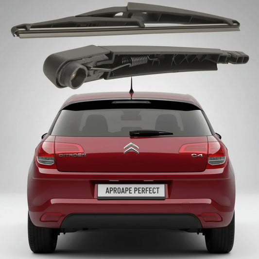 Braț și Lamelă Ștergător Spate Citroën C4 II (2010-2018) – 295mm, Mammooth MMT RAW 523