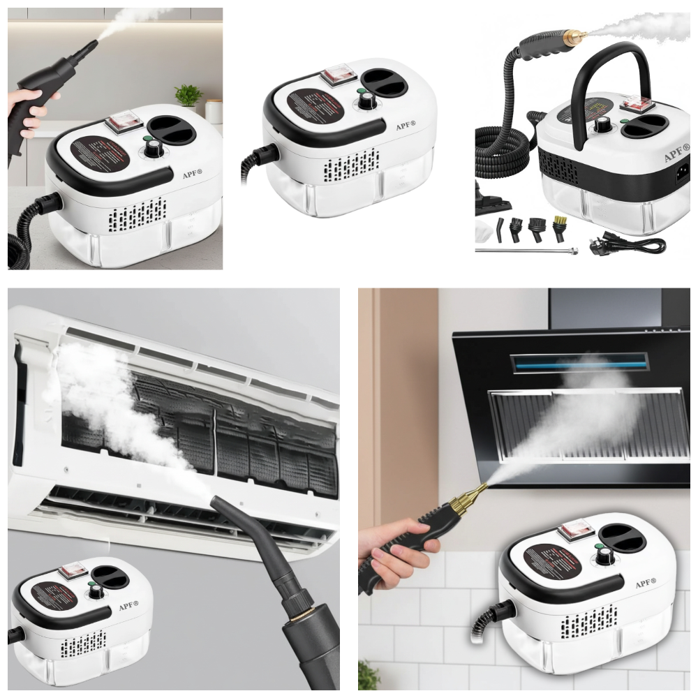 Aparat de curatat portabil cu abur APF® 2500W, 1200ml, 3 bar