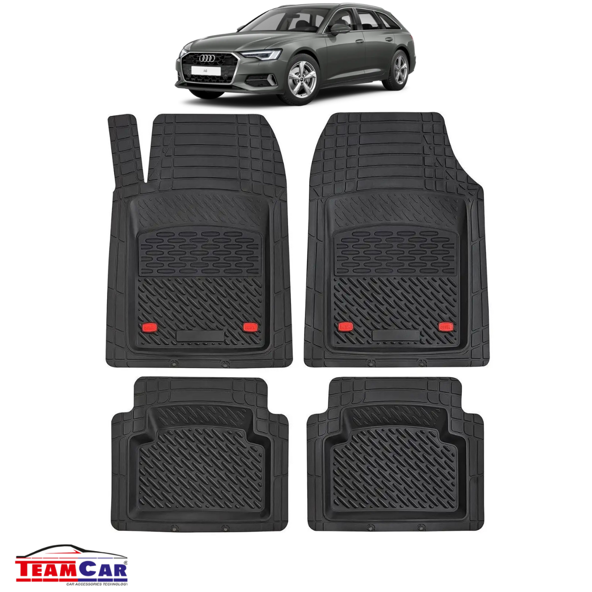 Covorase Auto Tip Tavita Compatibile Audi A6 C8 Avant / Break (2018–2025)