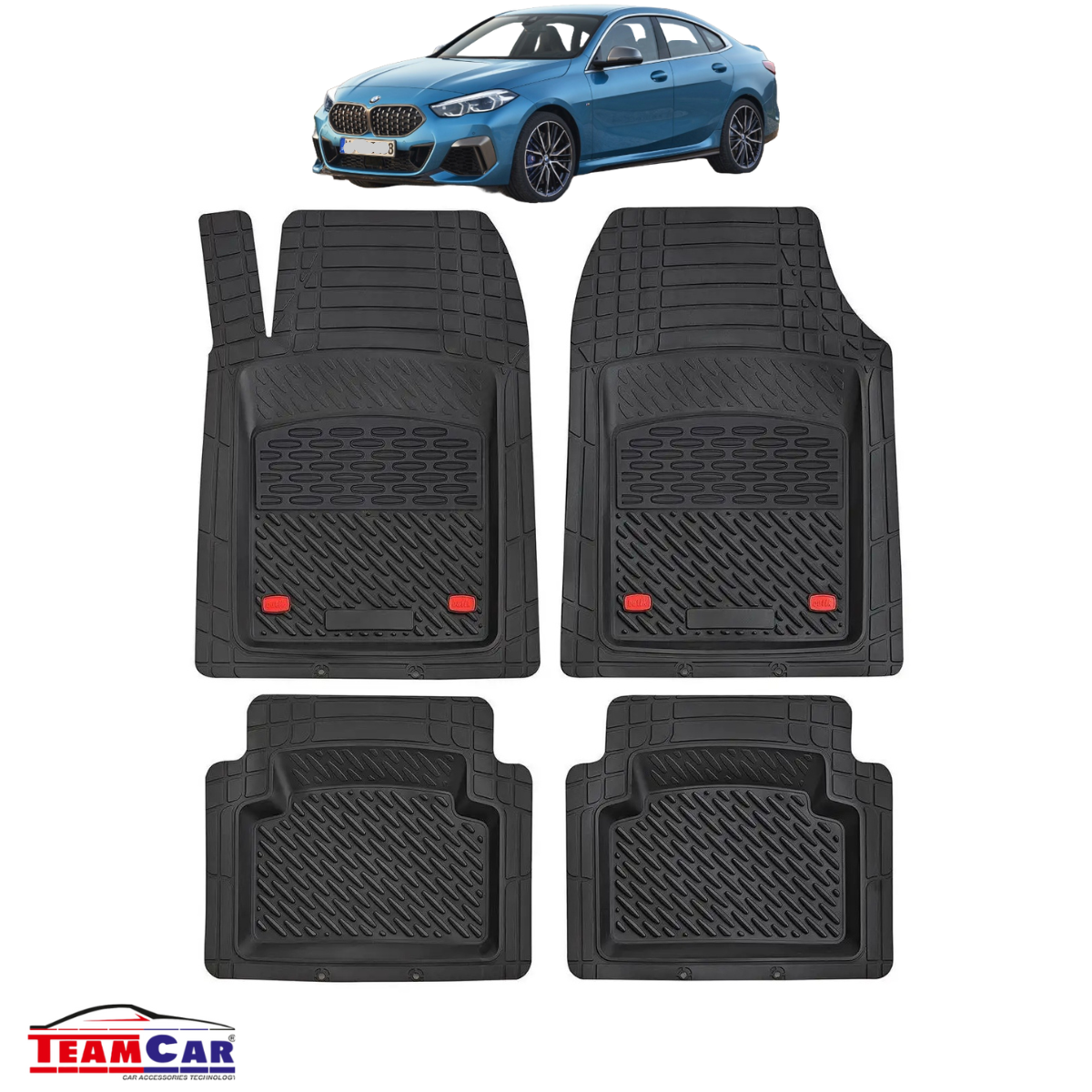 Covorase Auto Tip Tavita Compatibile BMW Seria 2 F44 Gran Coupé (2020–2025)