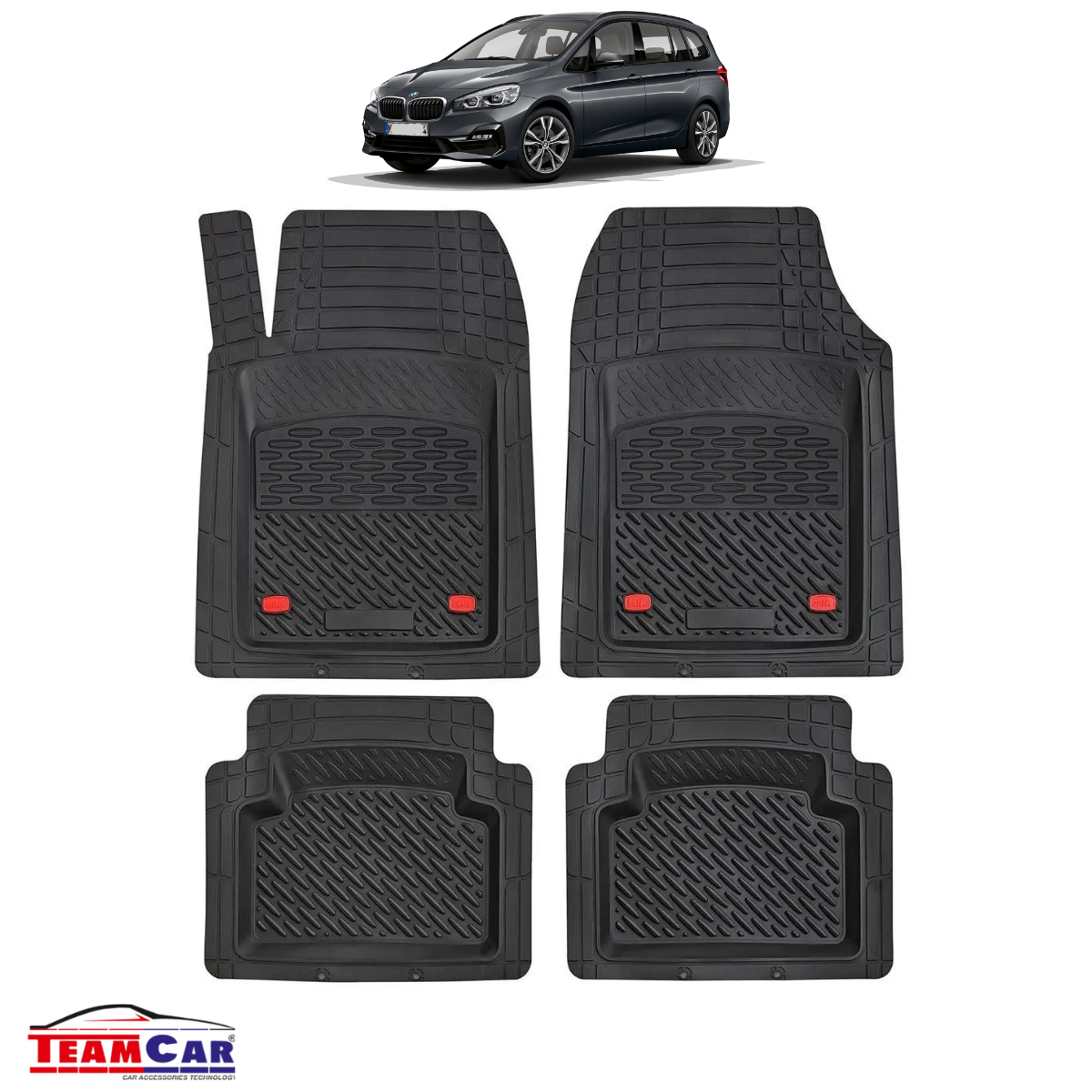 Covorase Auto Tip Tavita Compatibile BMW Seria 2 F46 Gran Tourer (2015–2021)