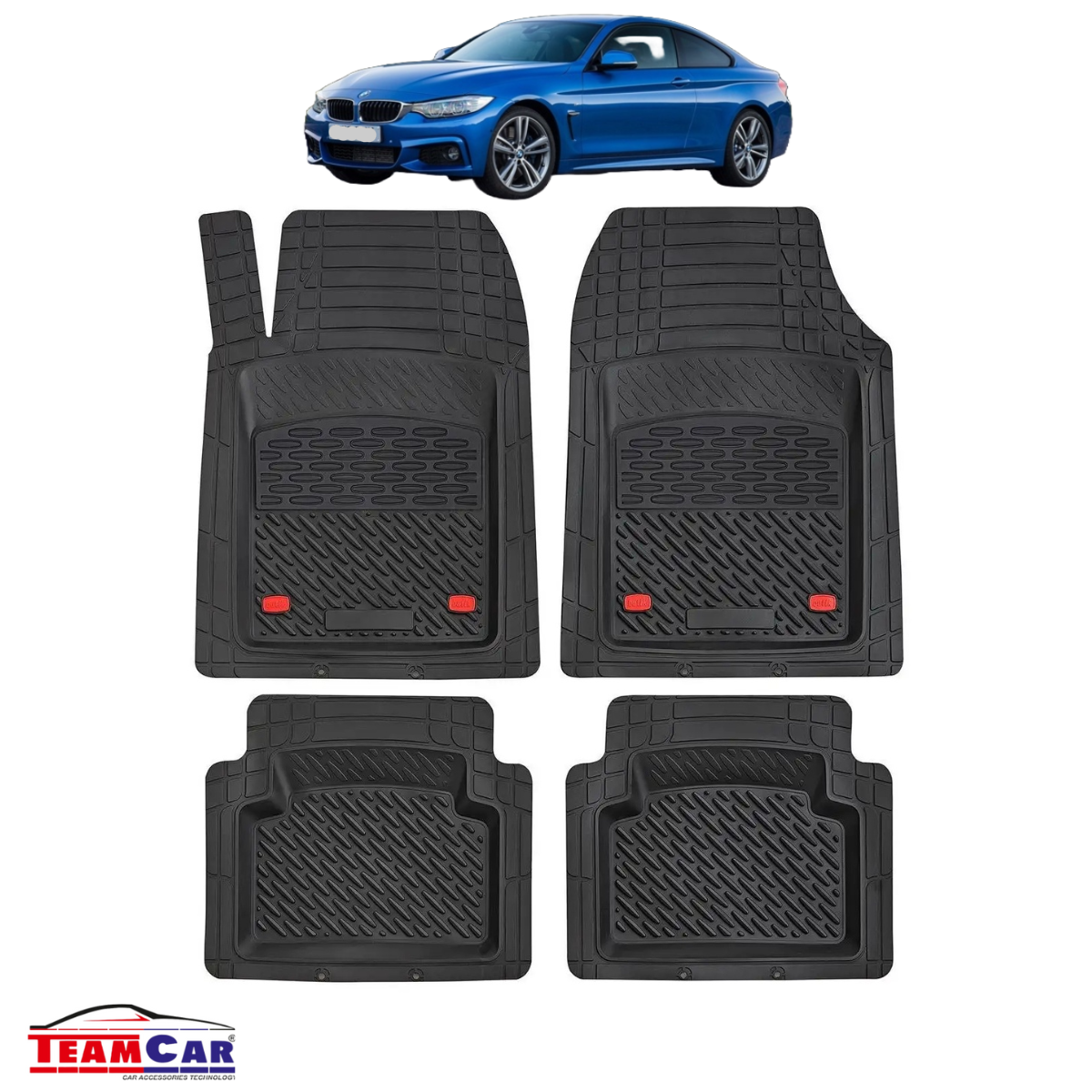 Covorase Auto Tip Tavita Compatibile BMW Seria 4 F32 Coupé (2013–2020)