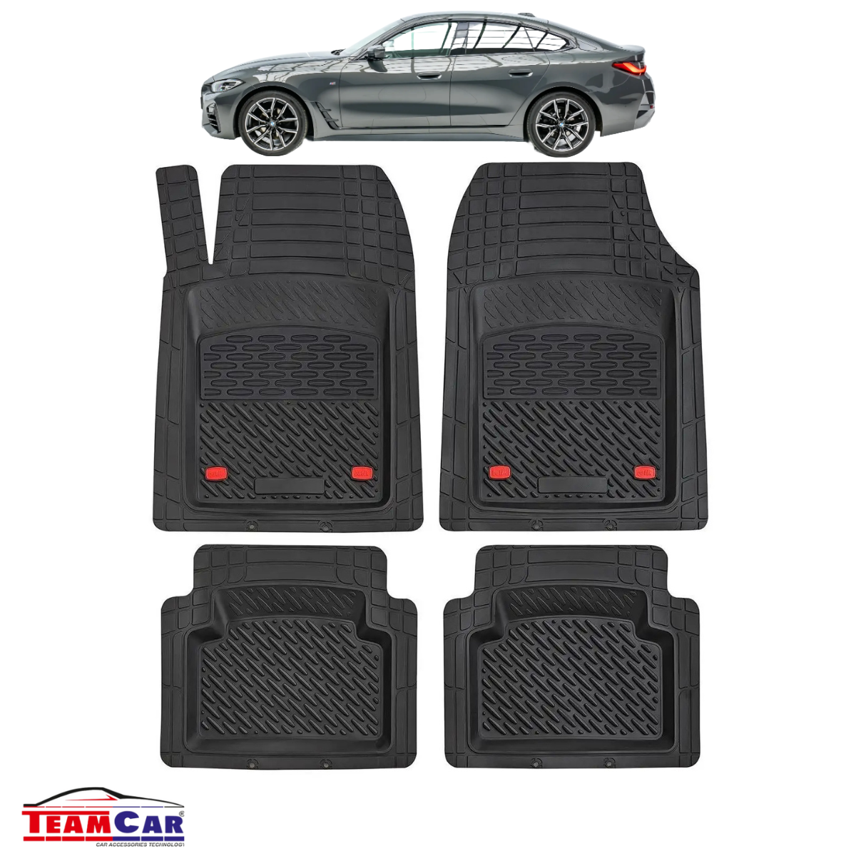 Covorase Auto Tip Tavita Compatibile BMW Seria 4 F36 Gran Coupé (2014–2020)