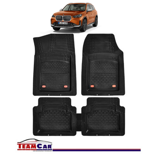 Covorase Auto TeamCar® Tip Tavita Compatibile BMW X1 U11 (2022–prezent) Negru Material Rezistent