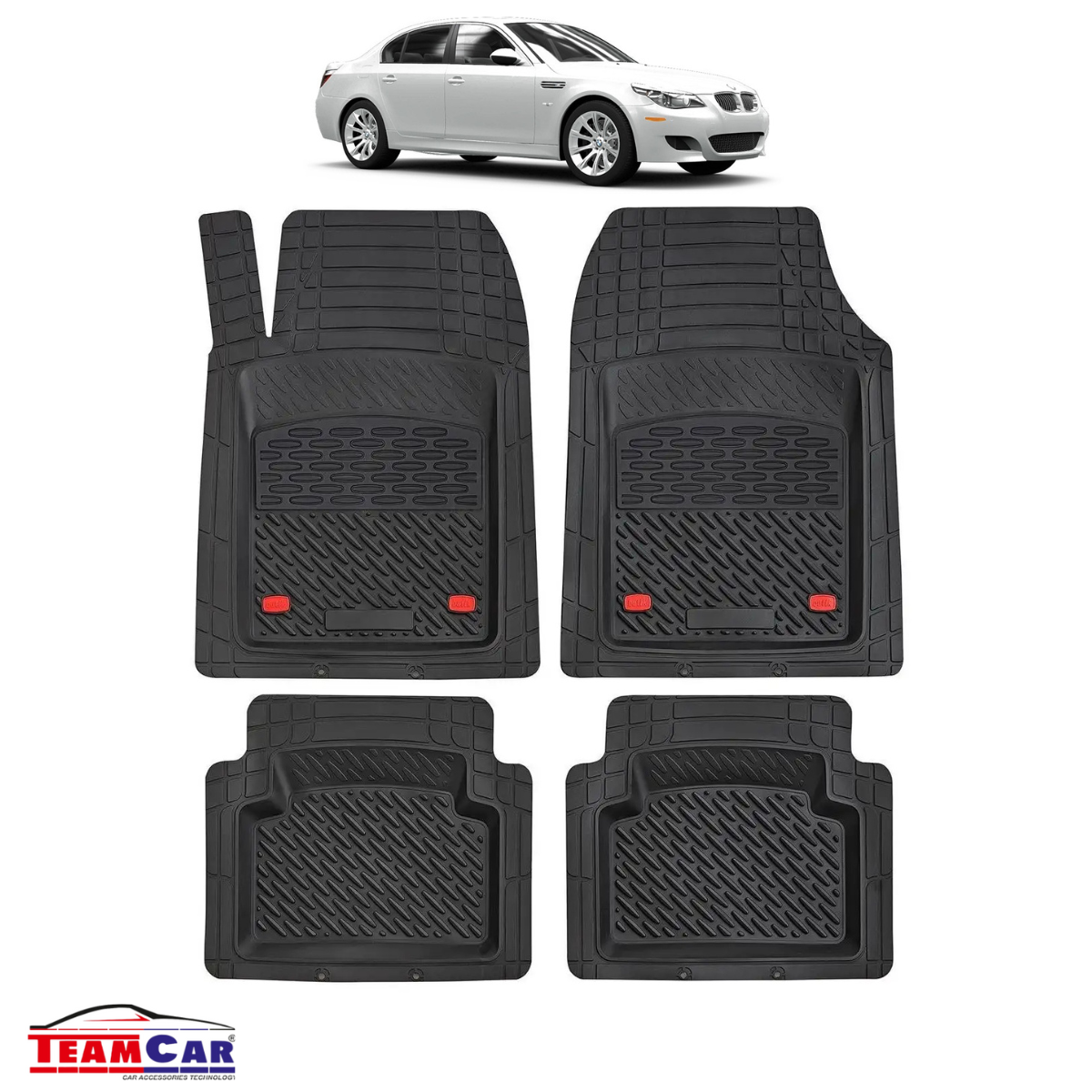 Covorase Auto Tip Tavita Compatibile BMW Seria 5 E60 Sedan (2003–2010)