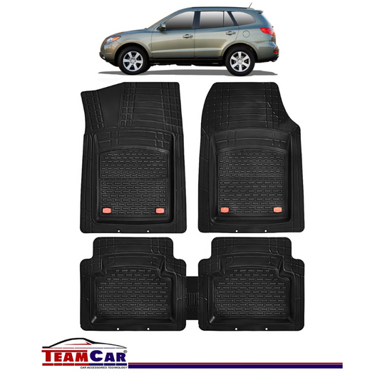 Covorase AutoHyundai Santa Fe II (2006-2012) - Cauciuc Tip Tavita