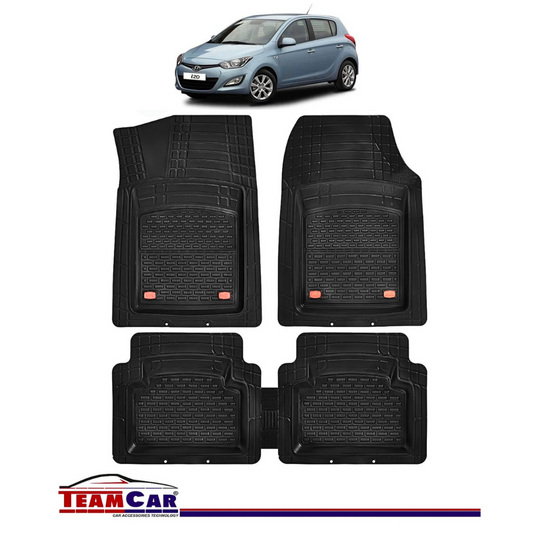 Covorase Auto TeamCar® Hyundai i20 I (2008-2014) - Cauciuc Tip Tavita
