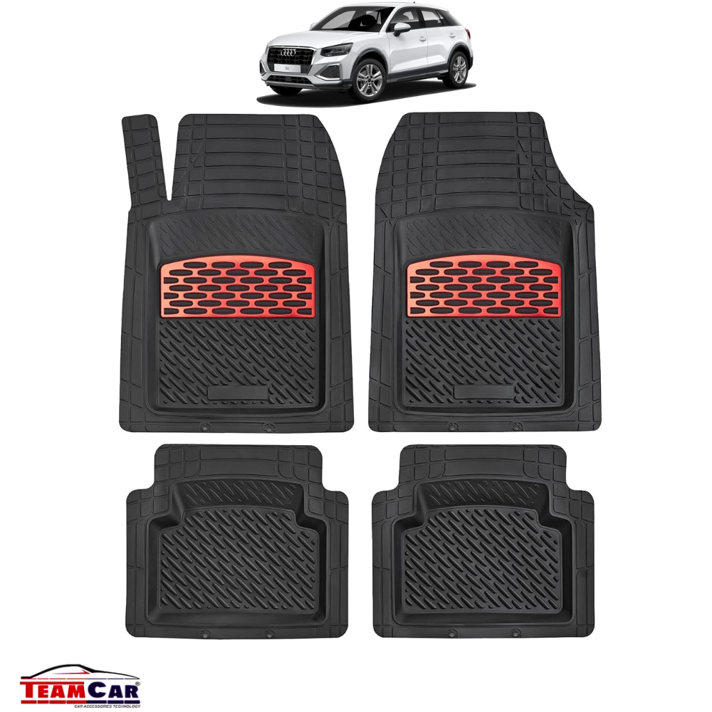 Covorase Auto TeamCar® Tip Tavita Compatibile Audi Q2 GA (2016–2025) Red