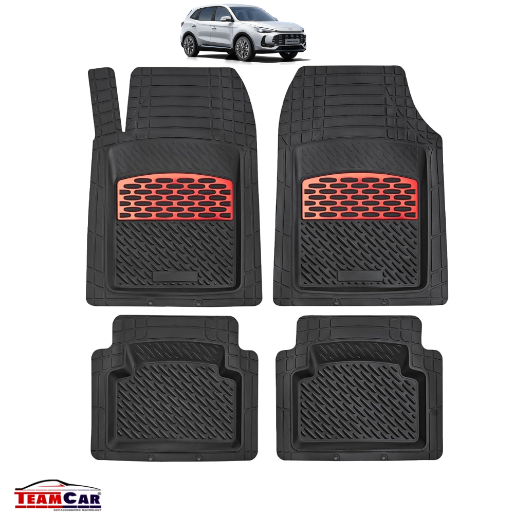 TeamCar® Automattenwanne, passend für MG ZS Mk2 SUV (2021–2025), Rot