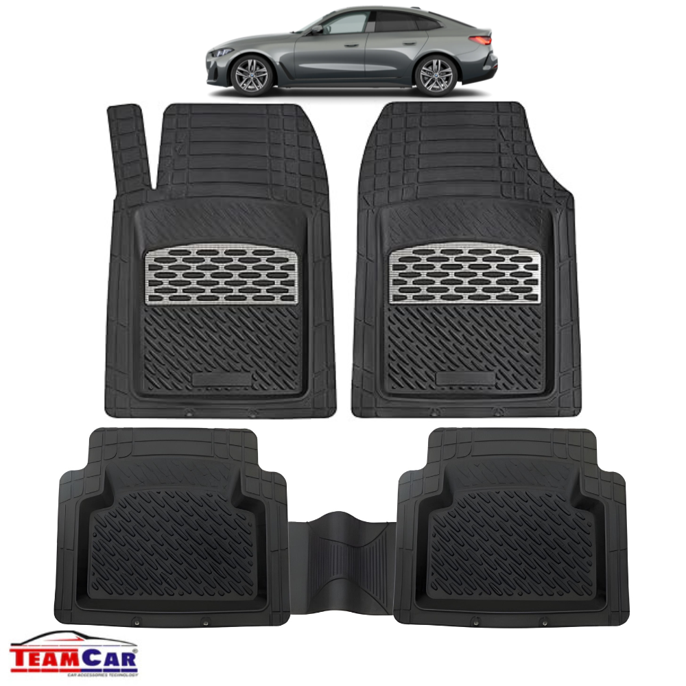 Covorase BMW Seria 4 G26 Gran Coupé black/silver