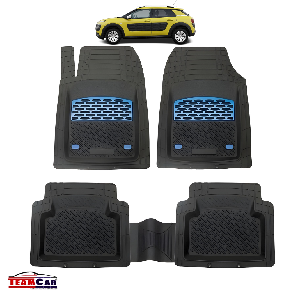 Covorase Citroen C4 Cactus (2014-2020) black/blue