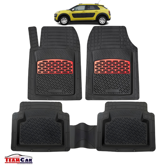 Covorase Citroen C4 Cactus (2014-2020) black/red