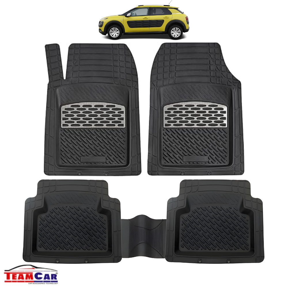 Covorase Citroen C4 Cactus (2014-2020) black/silver