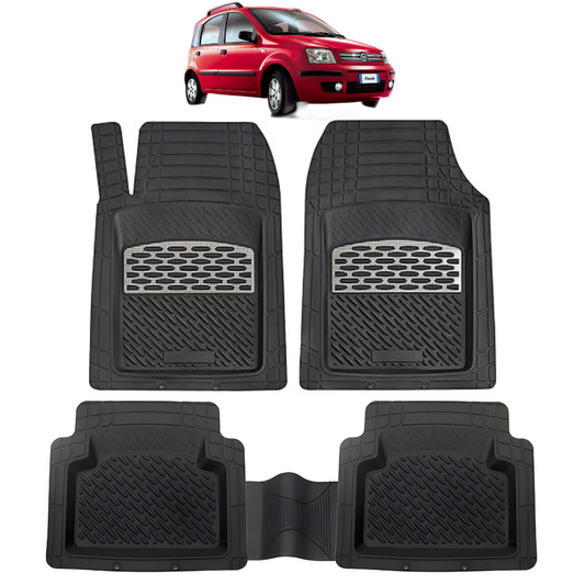 Covorase Fiat Panda II (2003–2012) negru-carbon