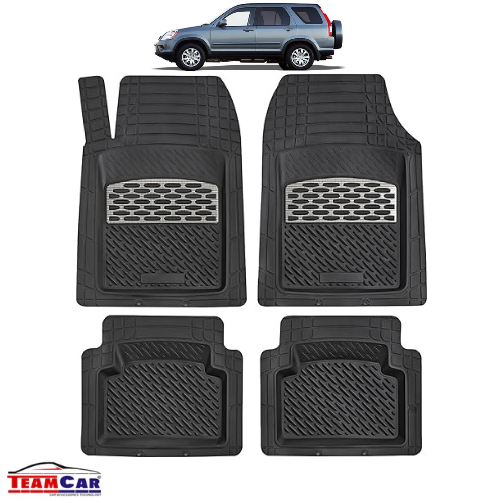 Covorase Auto TeamCar® Tip Tavita Compatibile Honda CR-V 2 (2001–2006) - Suv Silver