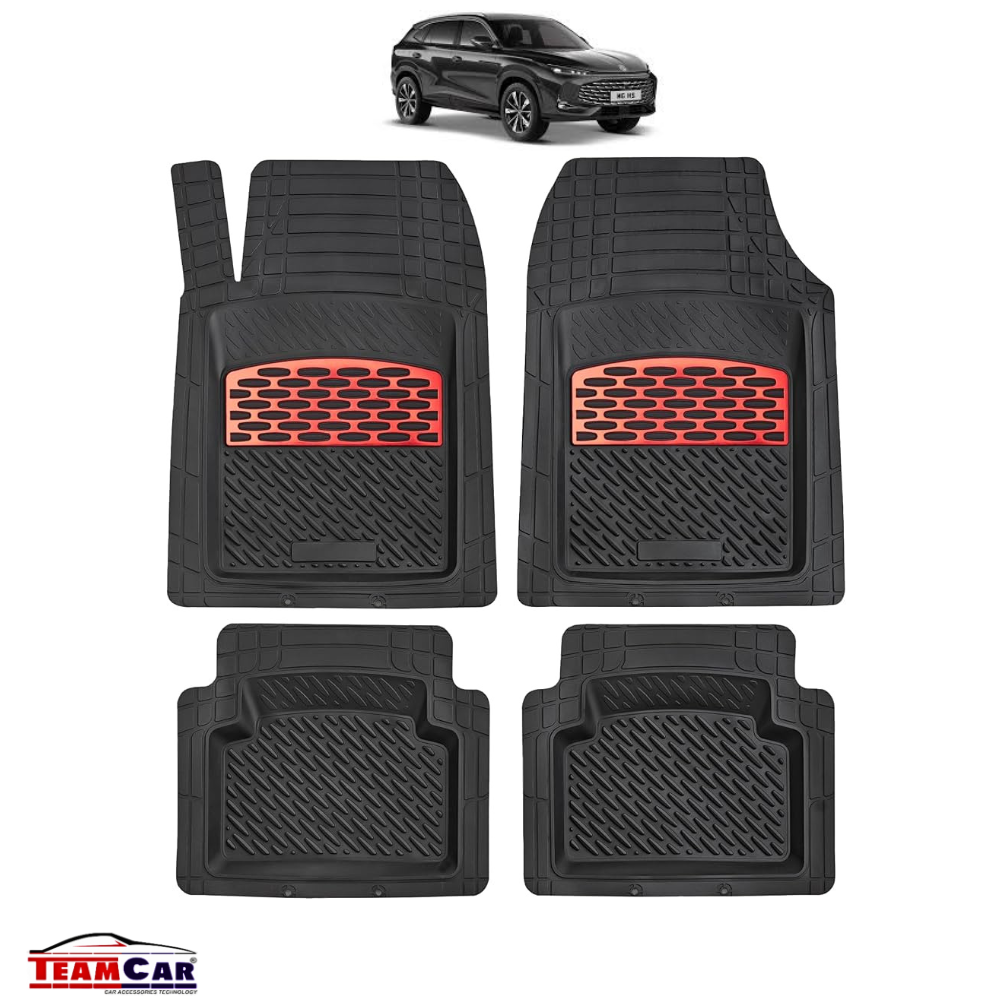 TeamCar® Automatten Typ Tavia MG HS Mk2 SUV (2024–2025) - Rot