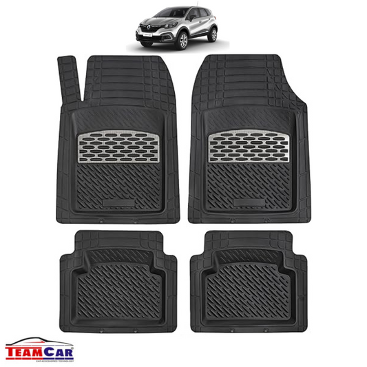 Covorase Auto TeamCar® Tip Tavita Compatibile Renault Captur (2013-2024) Silver