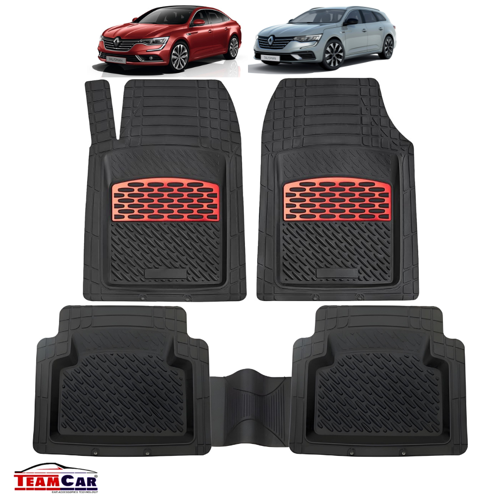 Covorase Renault Talisman black/red