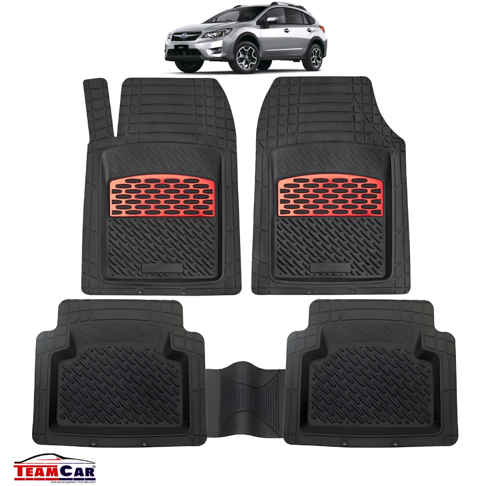 Covorase Subaru XV (2011–2017) black/red