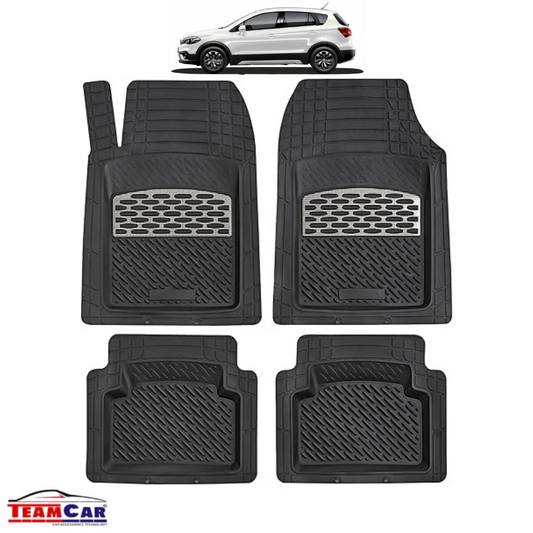 Covorase Auto TeamCar® Tip Tavita Compatibile Suzuki SX4 S-Cross (2013–2021) - Suv Silver