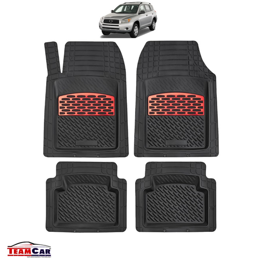 Covorase Auto TeamCar® Tip Tavita Compatibile Toyota RAV4 (2006–2012) Red