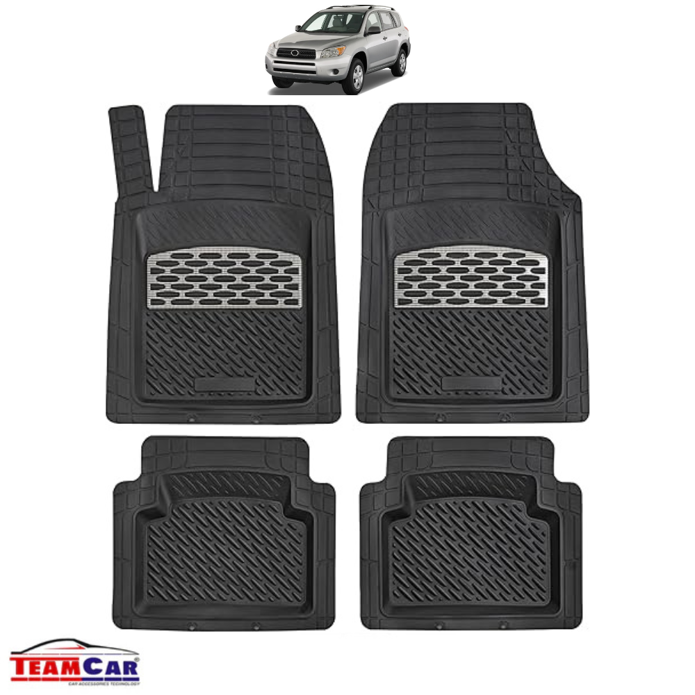 Covorase Auto TeamCar® Tip Tavita Compatibile Toyota RAV4 (2006–2012) Carbon