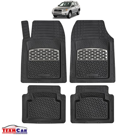 Covorase Auto TeamCar® Tip Tavita Compatibile Toyota RAV4 (2006–2012) Carbon