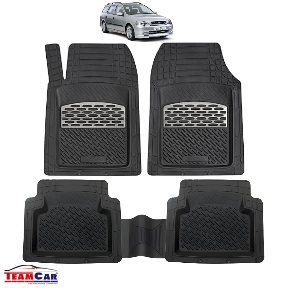 Covorase opel astra g caravan black/silver