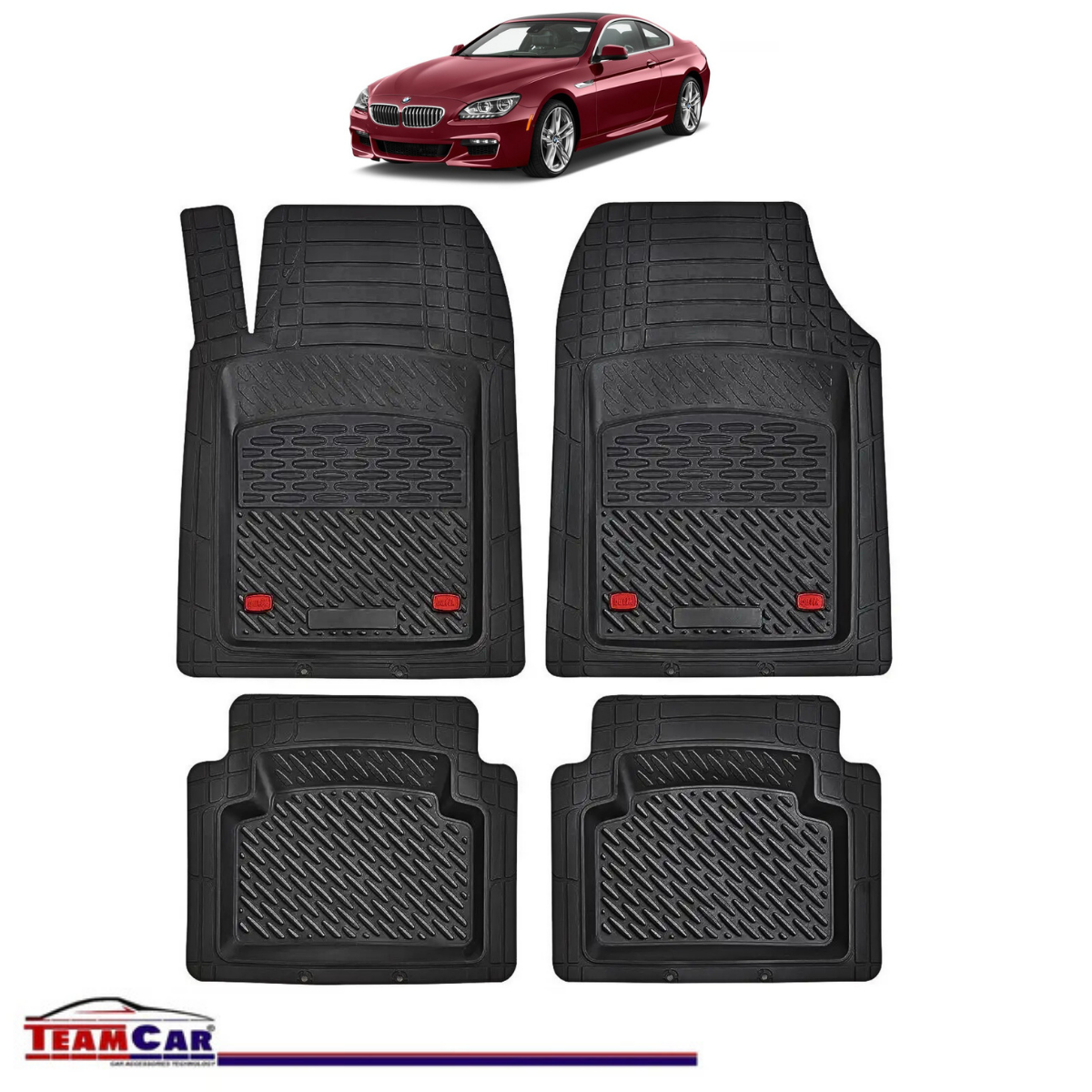 Covorase Auto Tip Tavita Compatibile BMW Seria 6 F13 Coupé (2011–2018)