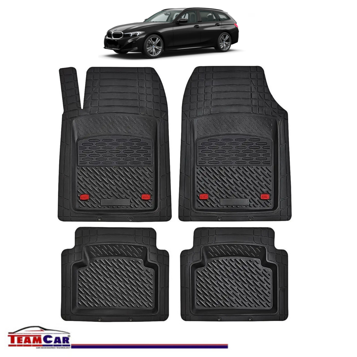 Covorase Auto Tip Tavita Compatibile BMW Seria 3 G21 Touring / Break (2019–2025)