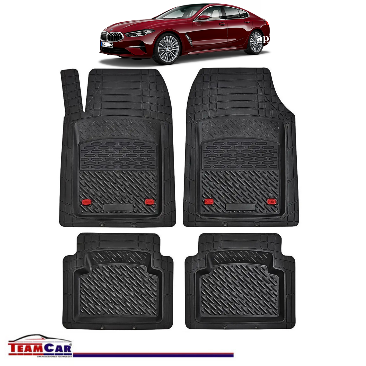 Covorase Auto Tip Tavita Compatibile BMW Seria 8 G16 Gran Coupé (2019–2025)