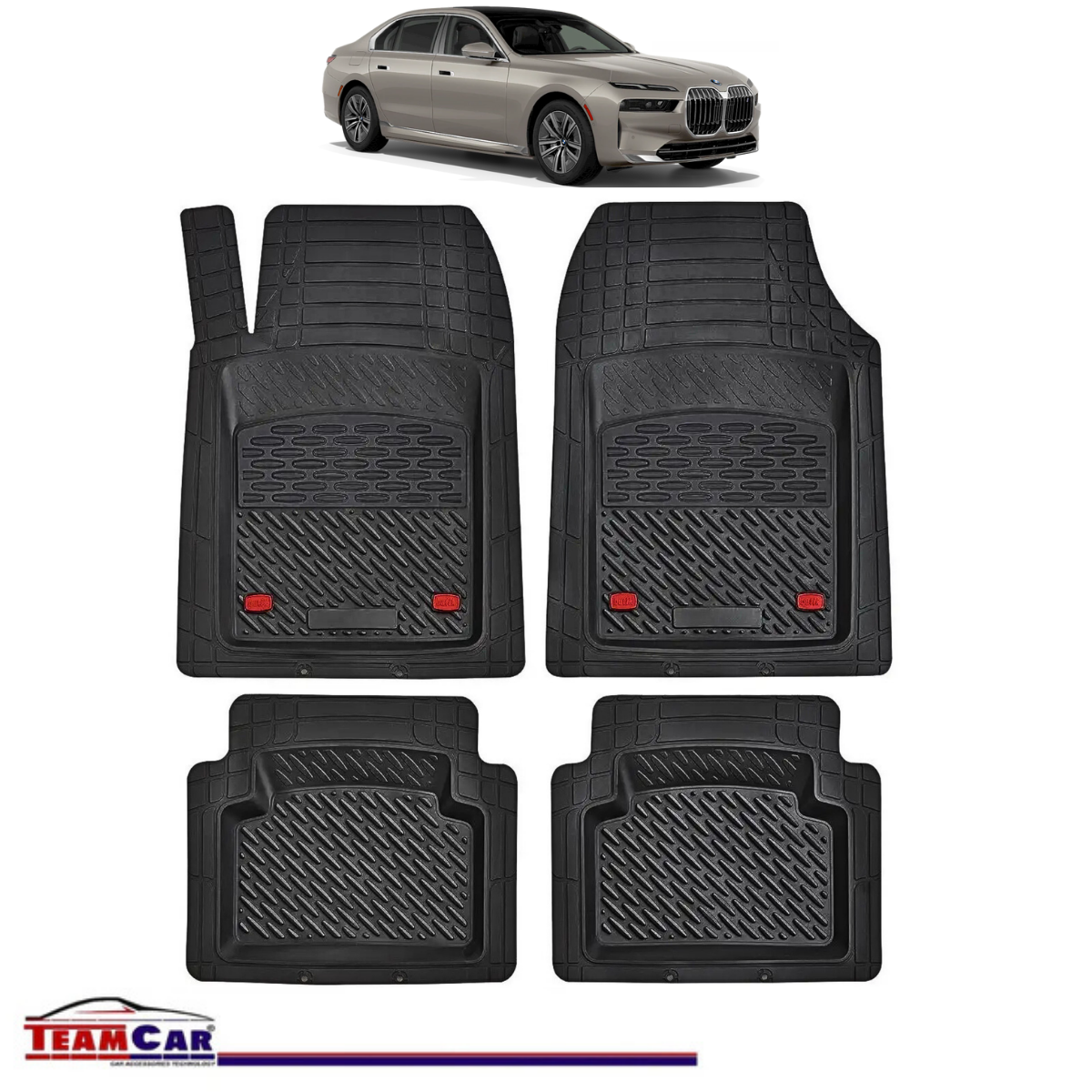 Covorase Auto Tip Tavita Compatibile BMW i7 G70 Electric Sedan (2022–2025)