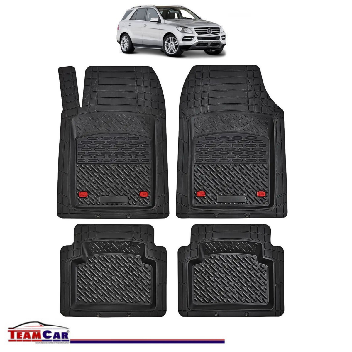 Covorase Auto Tip Tavita Compatibile Mercedes-Benz GLE W166 SUV (2011–2019)