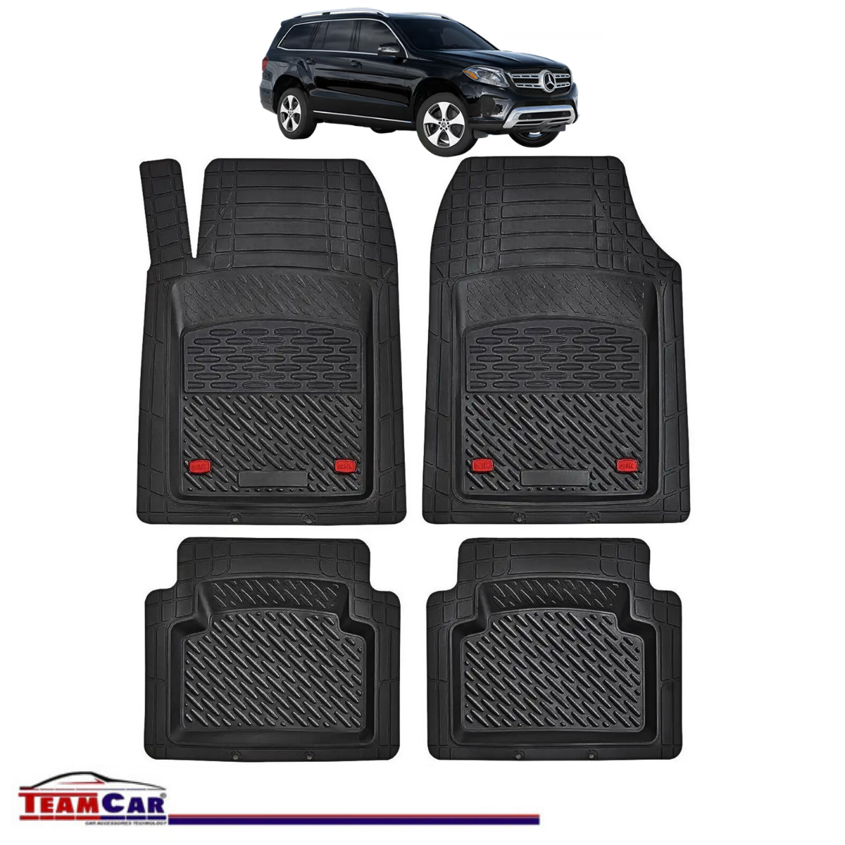 Covorase Auto Tip Tavita Compatibile Mercedes-Benz GLS X166 SUV (2013–2019)