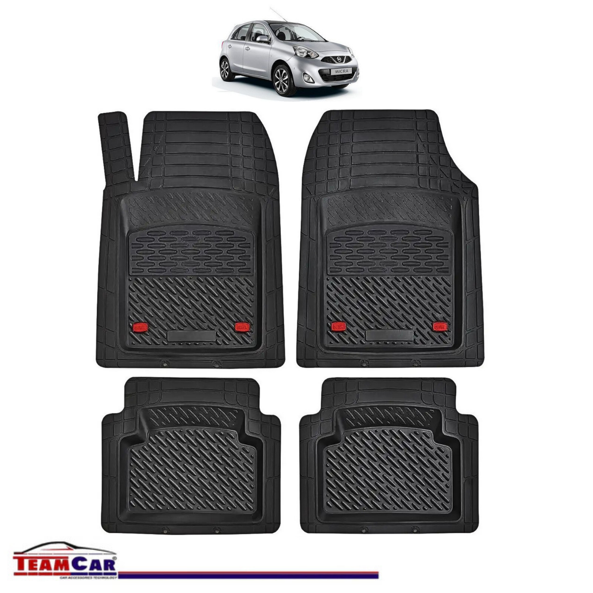 Covorase Auto Tip Tavita Compatibile Nissan Micra Generatia K13 (2010–2017) 