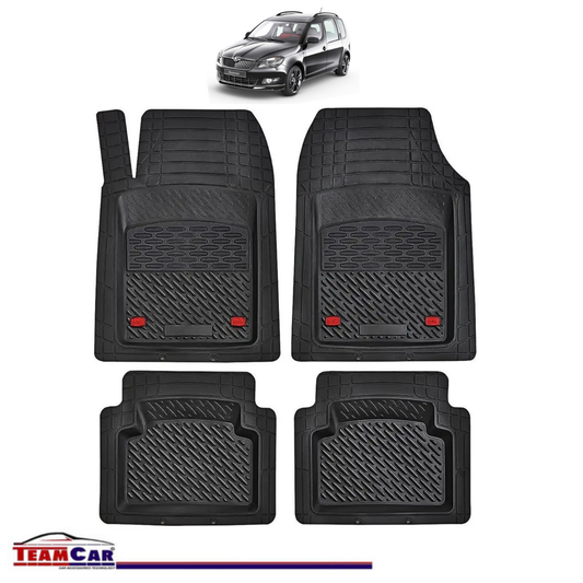 Covorase Auto Tip Tavita Compatibile Skoda Roomster Generatia I (2006–2015)