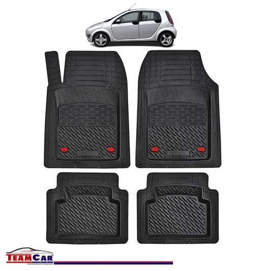 Covorase Smart Forfour Generatia I (2004–2006) black rubber