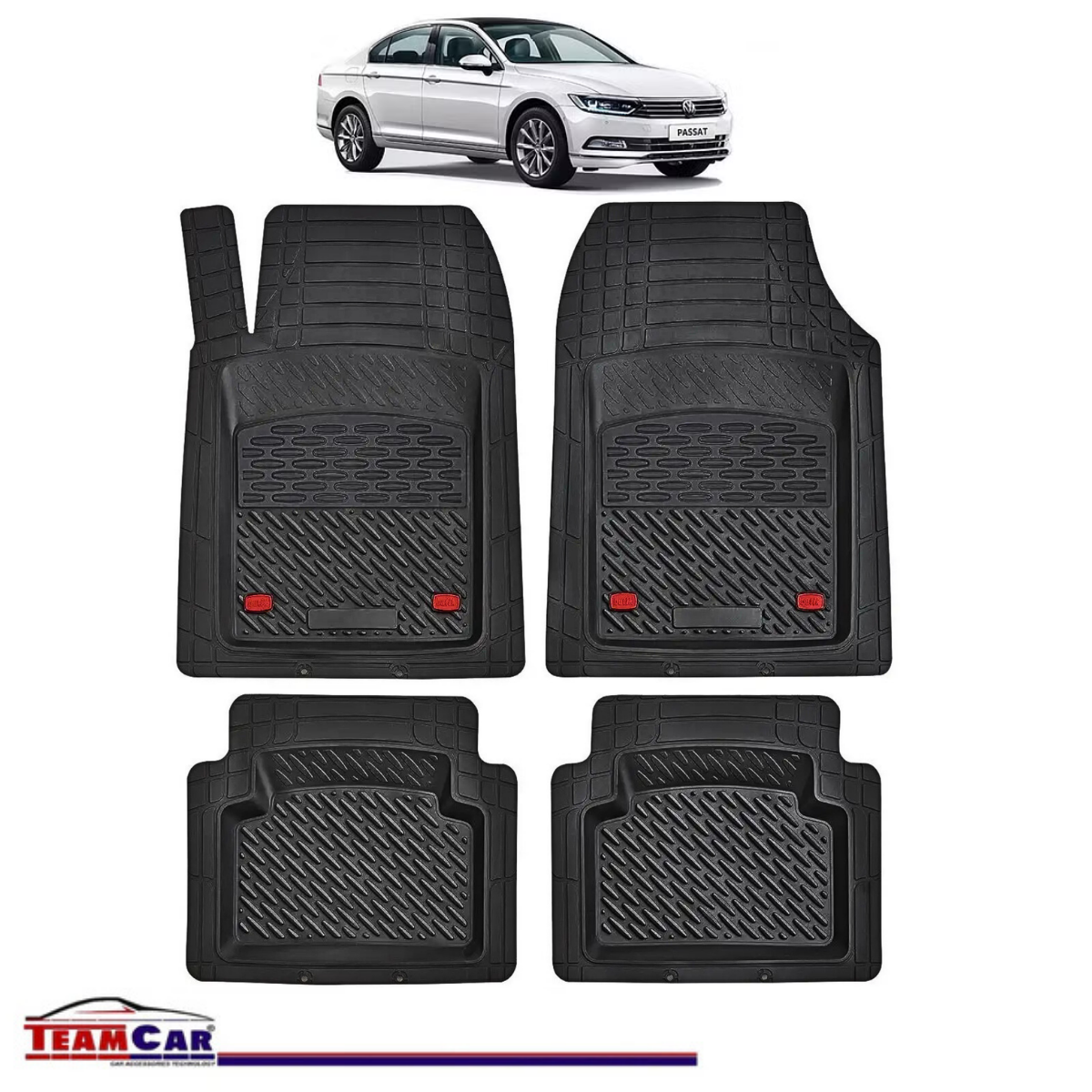 Covorase Auto Tip Tavita Compatibile Volkswagen Passat B8 Sedan (2014–2024)