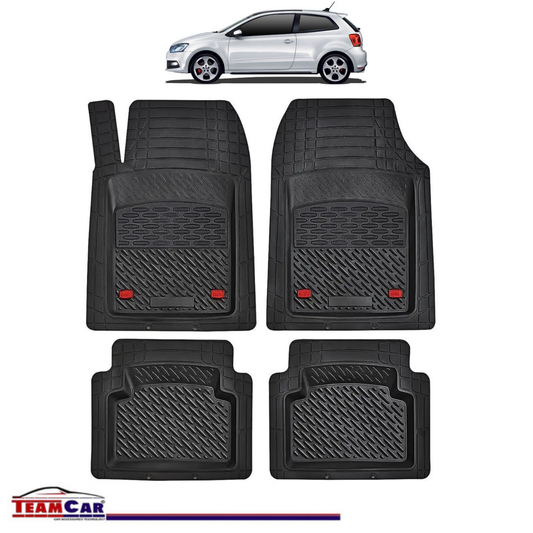 Covorase Auto Tip Tavita Compatibile Volkswagen Polo Mk5 (6R/6C) Hatchback 3 uși (2009–2017)