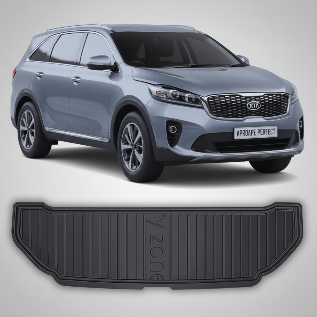 Tăviță Portbagaj FROGUM® Dry Zone pentru Kia Sorento III (UM) SUV 7 Locuri 2015–2020 – Rând 3 Pliat