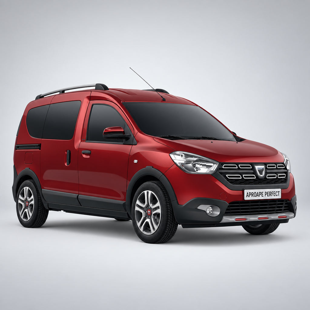 Dacia Dokker MPV KE grena pe fundal gri