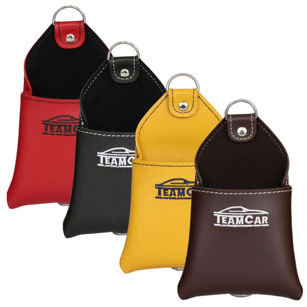 TeamCar Multifunktionaler Auto-Organizer aus Leder – Aufbewahrungstasche, Belüftungsgitter 