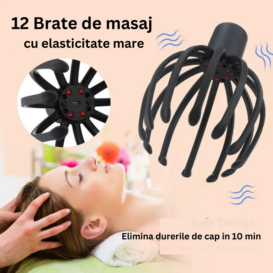 Aparat Masaj Electric pentru Scalp