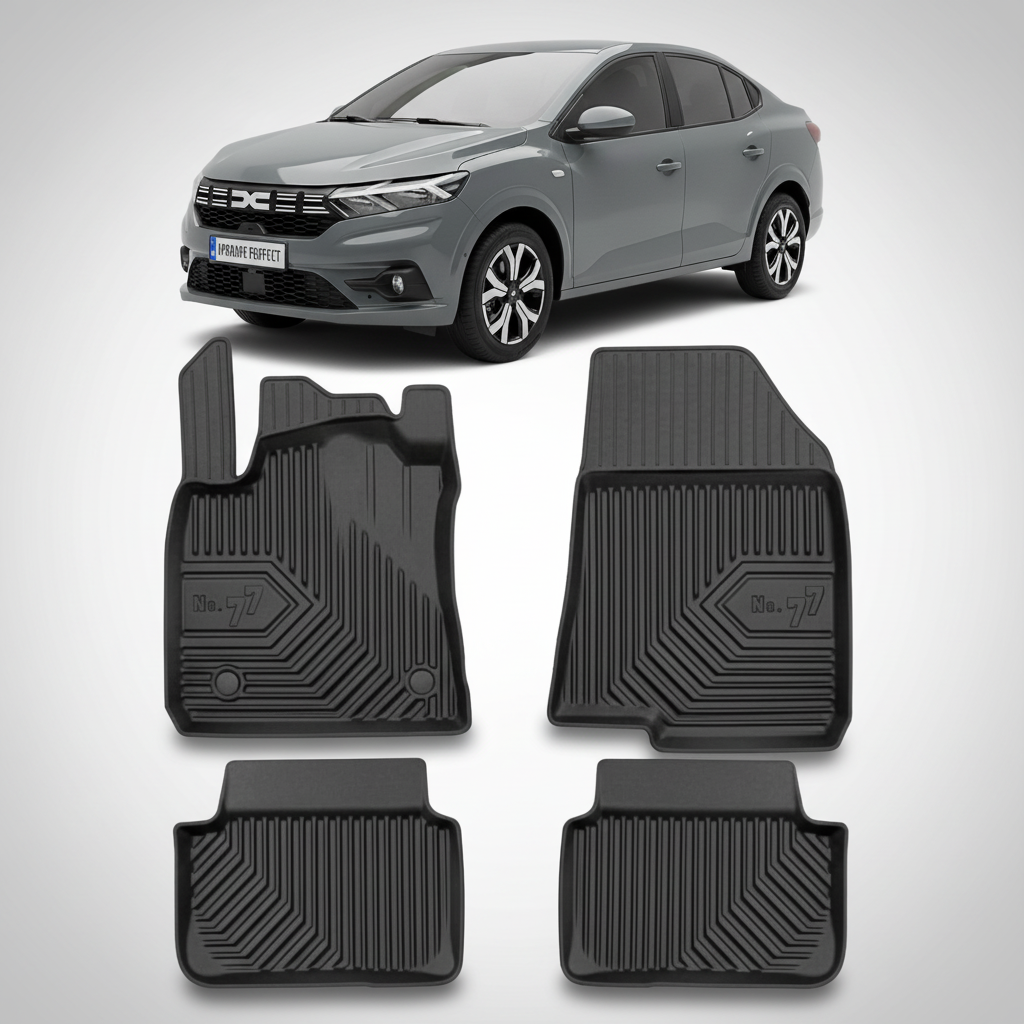 Set Covorase Auto Tip Tavita Premium Dacia Logan 3 GPL ECO-G (2020-) 4 Piese | Frogum No. 77