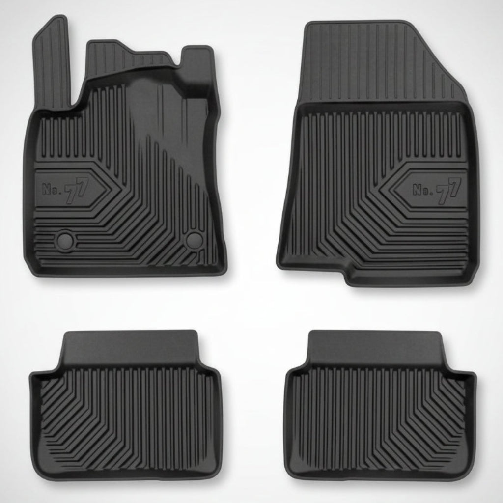 Set complet 4 piese covorase tavita frogum No. 77 pentru Dacia Logan 3 - vedere de sus
